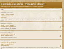 Tablet Screenshot of dzienni.pedagogika.net