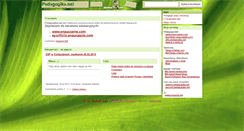 Desktop Screenshot of pedagogika.net